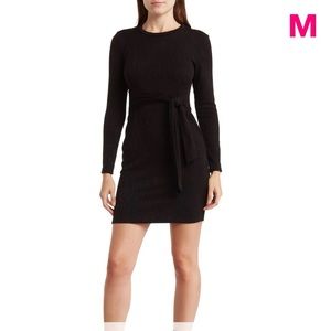 M - NWT Tash and Sophie Black Tie-Waist Dress